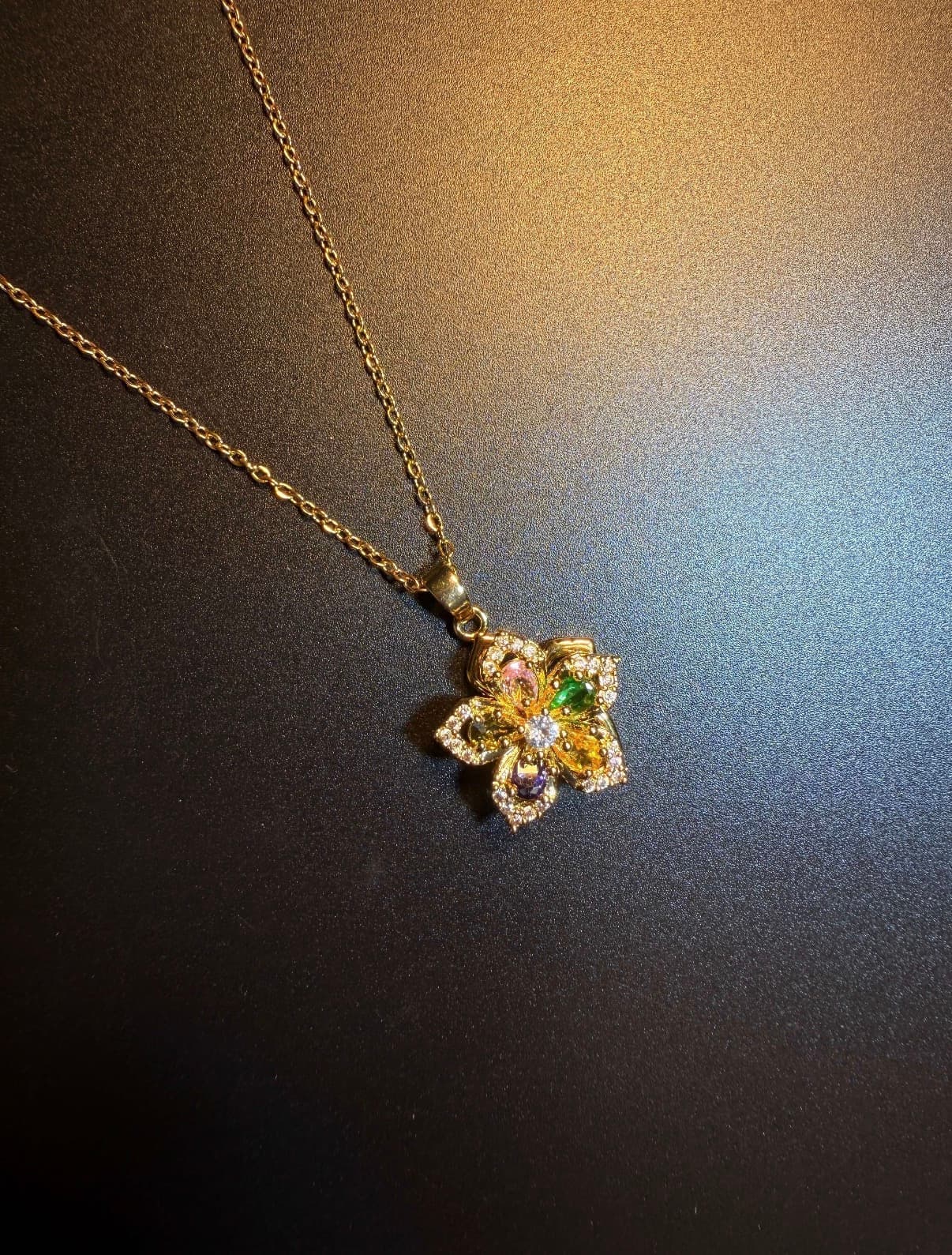Wildflower Pendant Necklace