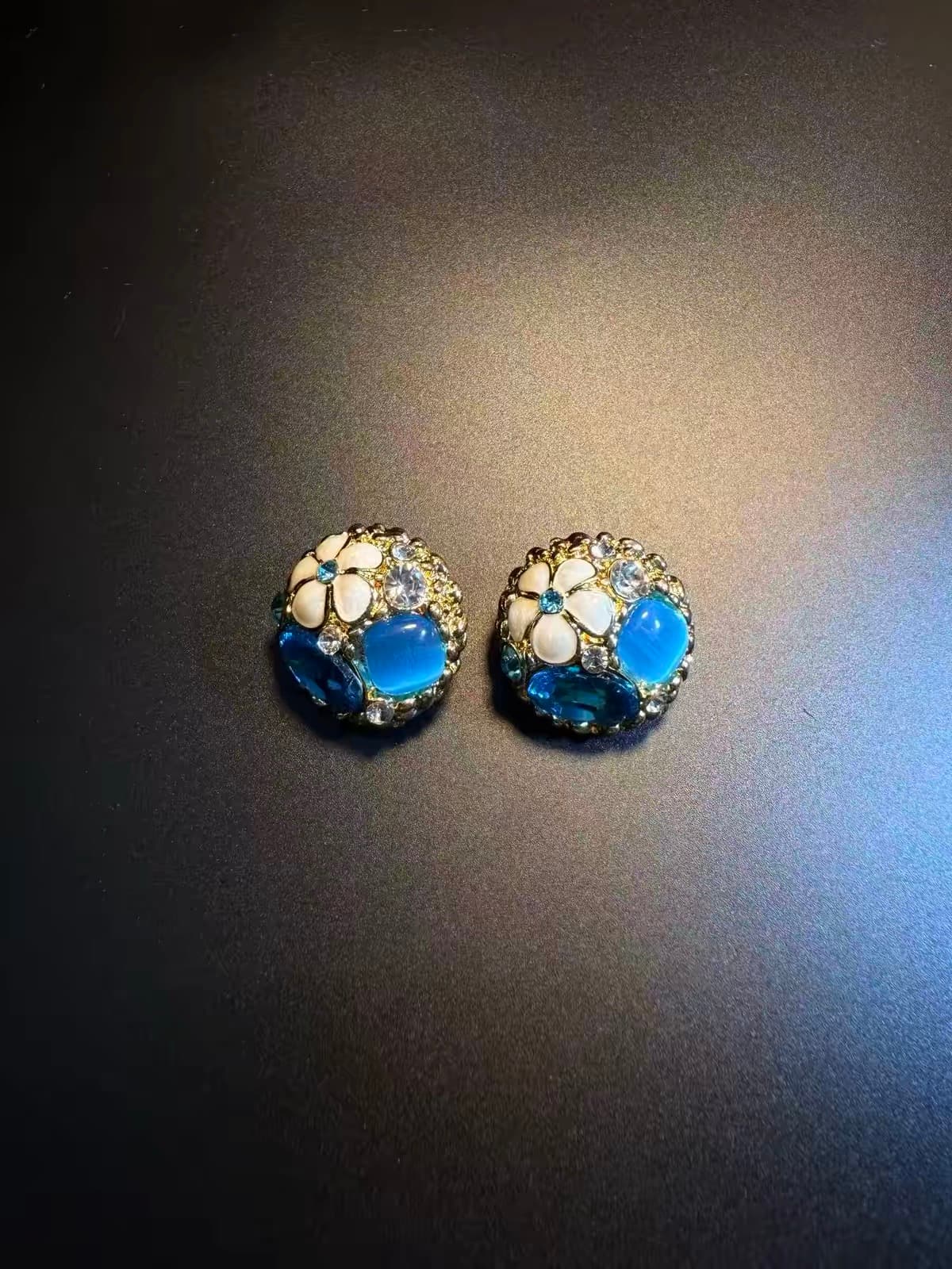 Ocean Petal Studs